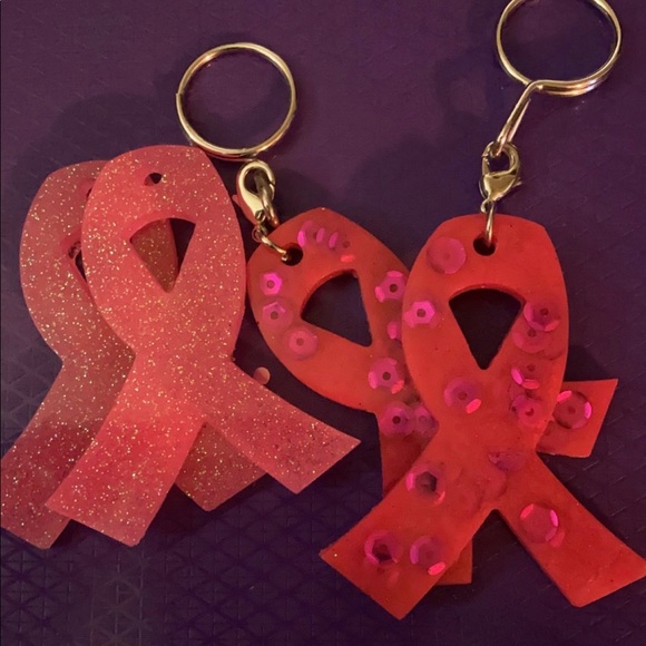 Breast Cancer Key Chain/Ornament - Picture 1 of 1